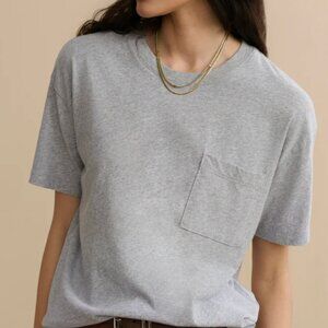 Jenni Kayne - Vintage Pocket Tee - NWT - Grey XS